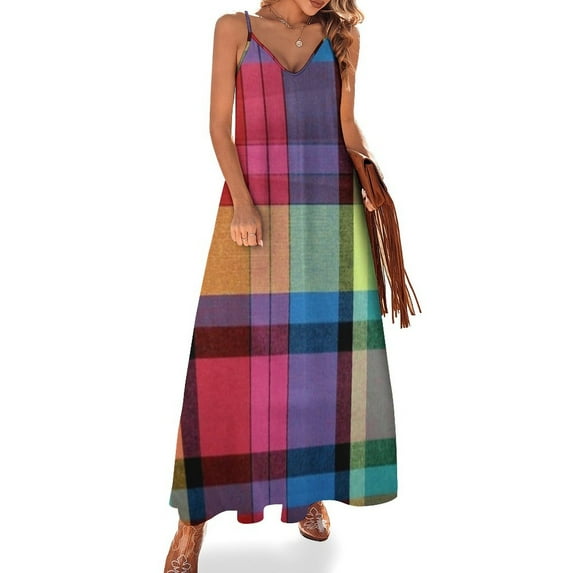 Jem - Pizzazz Color Block Sleeveless Dress Elegant gown Evening dresses Woman's evening dress elegan