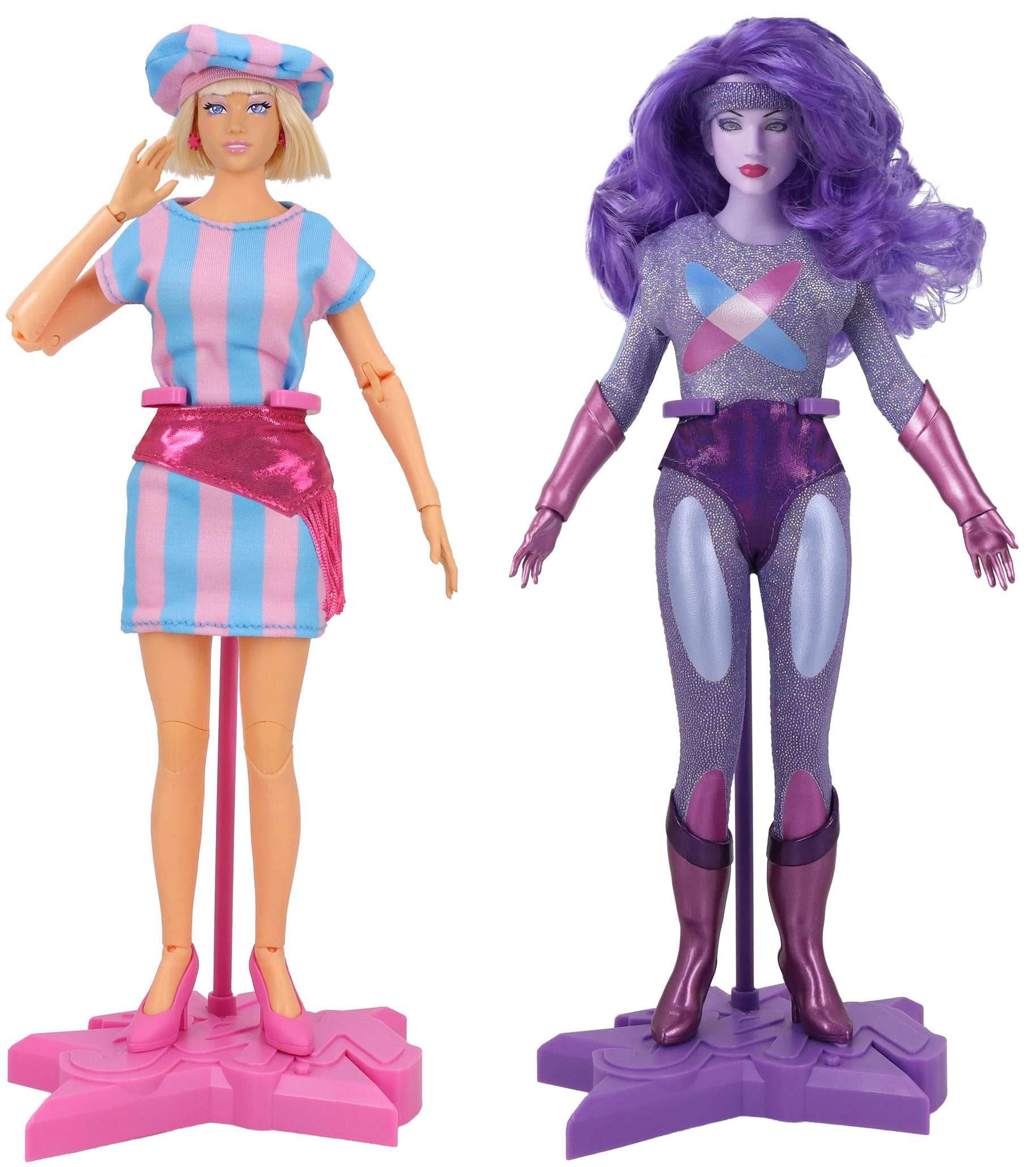 Jem & The Holograms Collector's Edition Jerrica Benton & Synergy Doll 2-Pack
