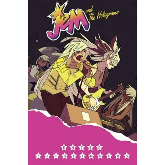 Pre-Owned Jem and the Holograms, Vol. 4: Enter the Stingers (Paperback) 1631408372 9781631408373