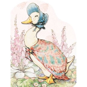 Pre-Owned Jemima Puddle-duck (Large Shaped Board Book) (Peter Rabbit) (Unknown) 0723259550 9780723259558