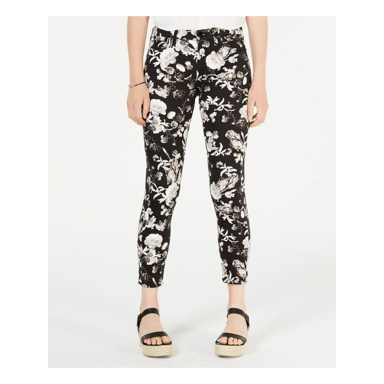 Jen7 by 7 for All Mankind Printed Ankle Skinny Jeans Frontier Floral Women s 18