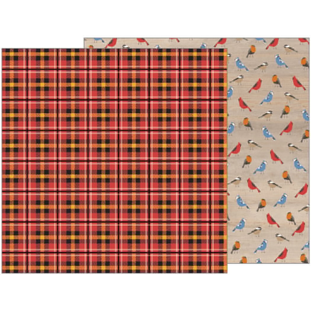 American Craft Pebbles Warm And Cozy Collection 12 X 12 Double Sided ...