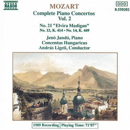 Jen Jand - Piano Concerti 12, 14 & 21 - Music & Performance - CD