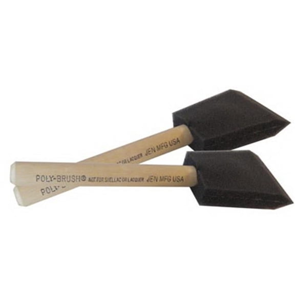Jen Manufacturing JM1 1 in. Wide Poly Foam Brush