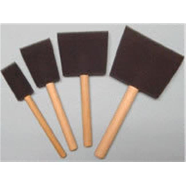 Jen 8500-D4 Paint Brush, 4 In Brush, Wood Handle | JEN