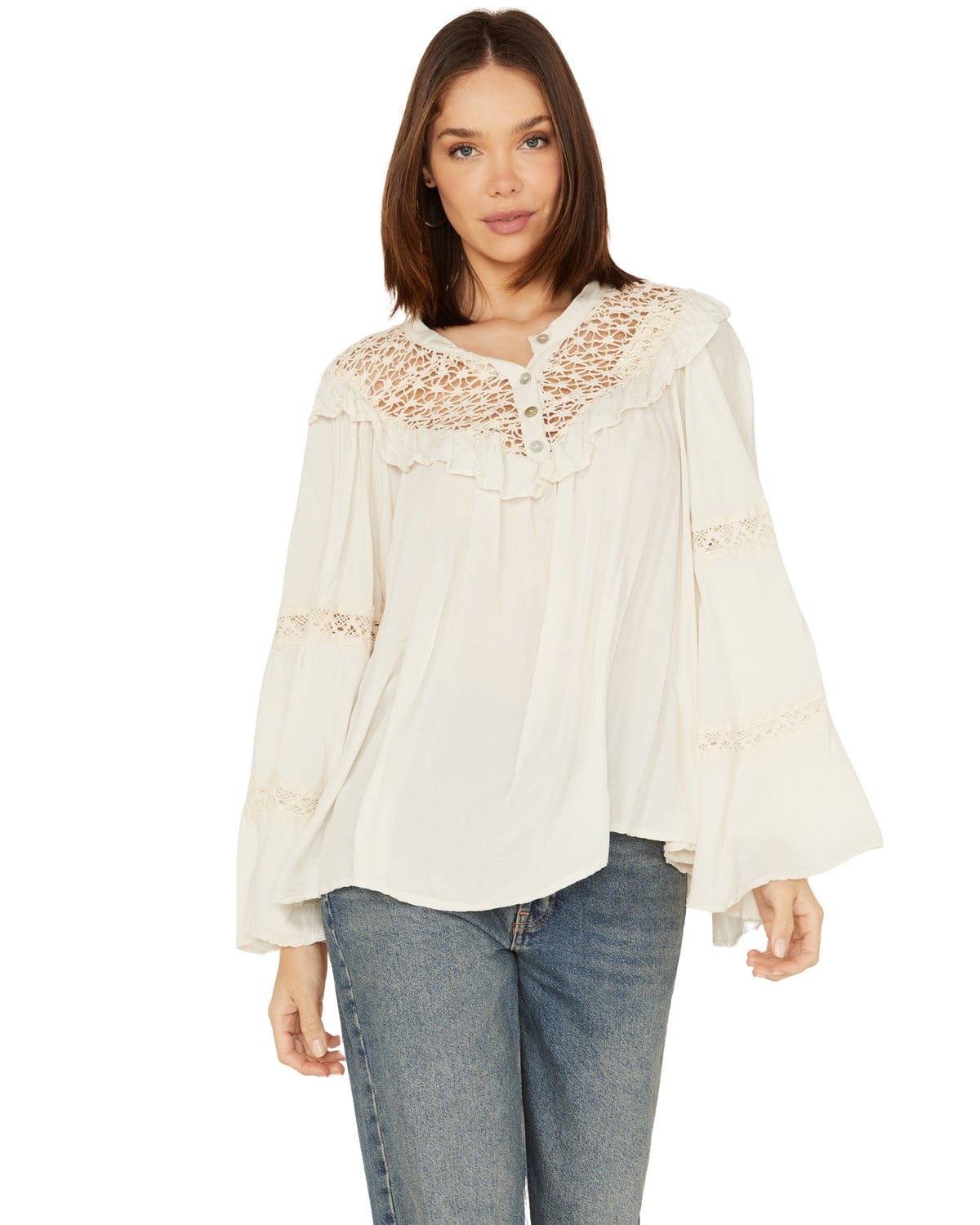 Navy Peony Paulie Top main image 1