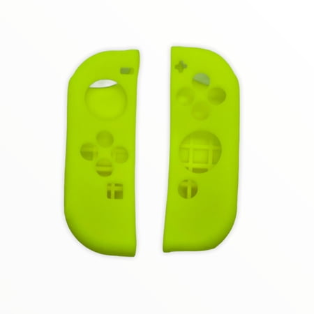 JenDore Neon Yellow Silicone Nintendo Switch Joy-con Protective Shell Covers