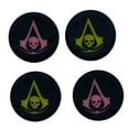 thumbnail image 1 of JenDore Pink Yellow Skulls 4Pcs Silicone Thumb Grip Caps for Nintendo Switch Pro , PS5 , PS4 , and Xbox 360 Controller, 1 of 1