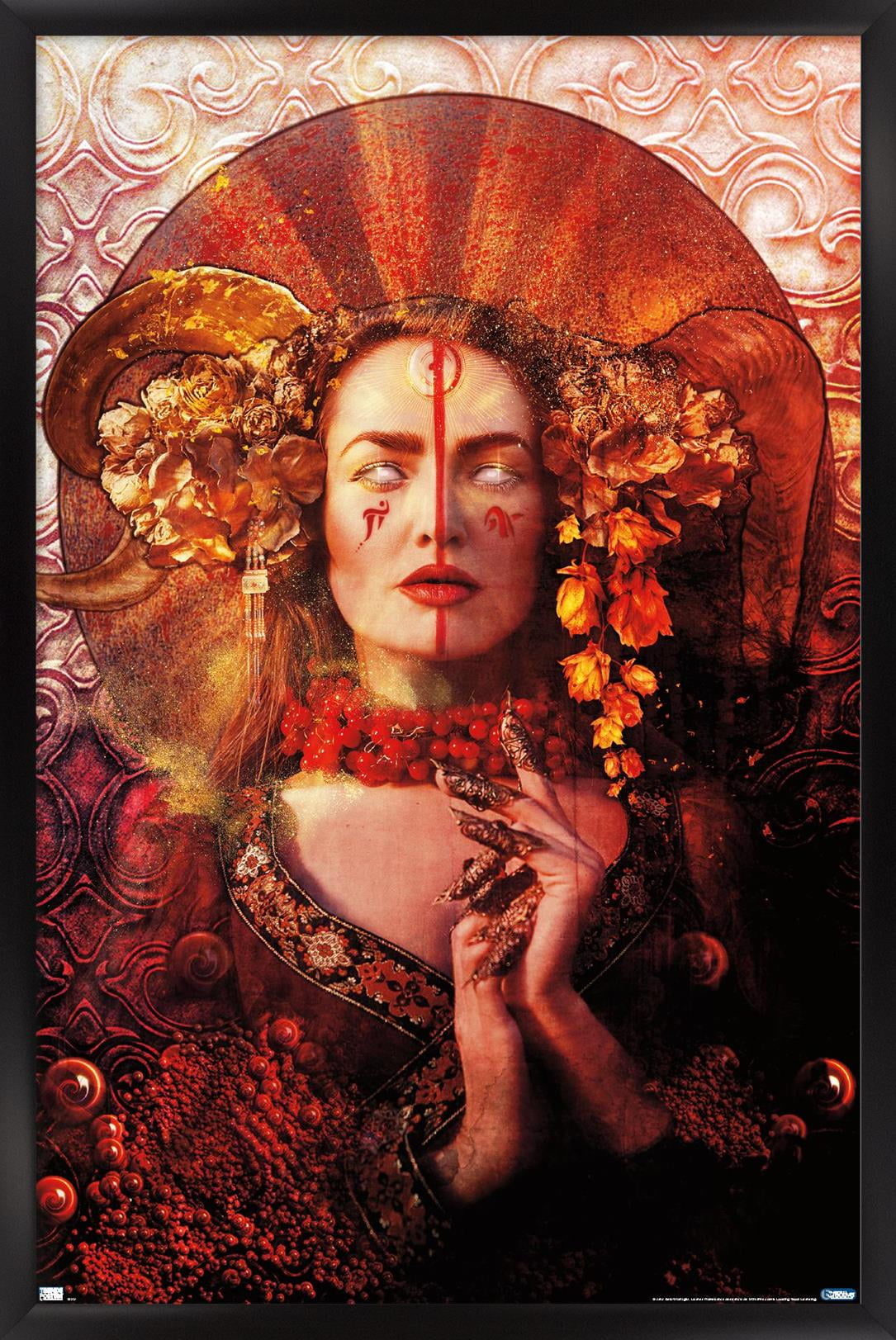 Jena DellaGrottaglia: Cosmic Zodiac - Aries Wall Poster, 14.725" x 22.375" Framed