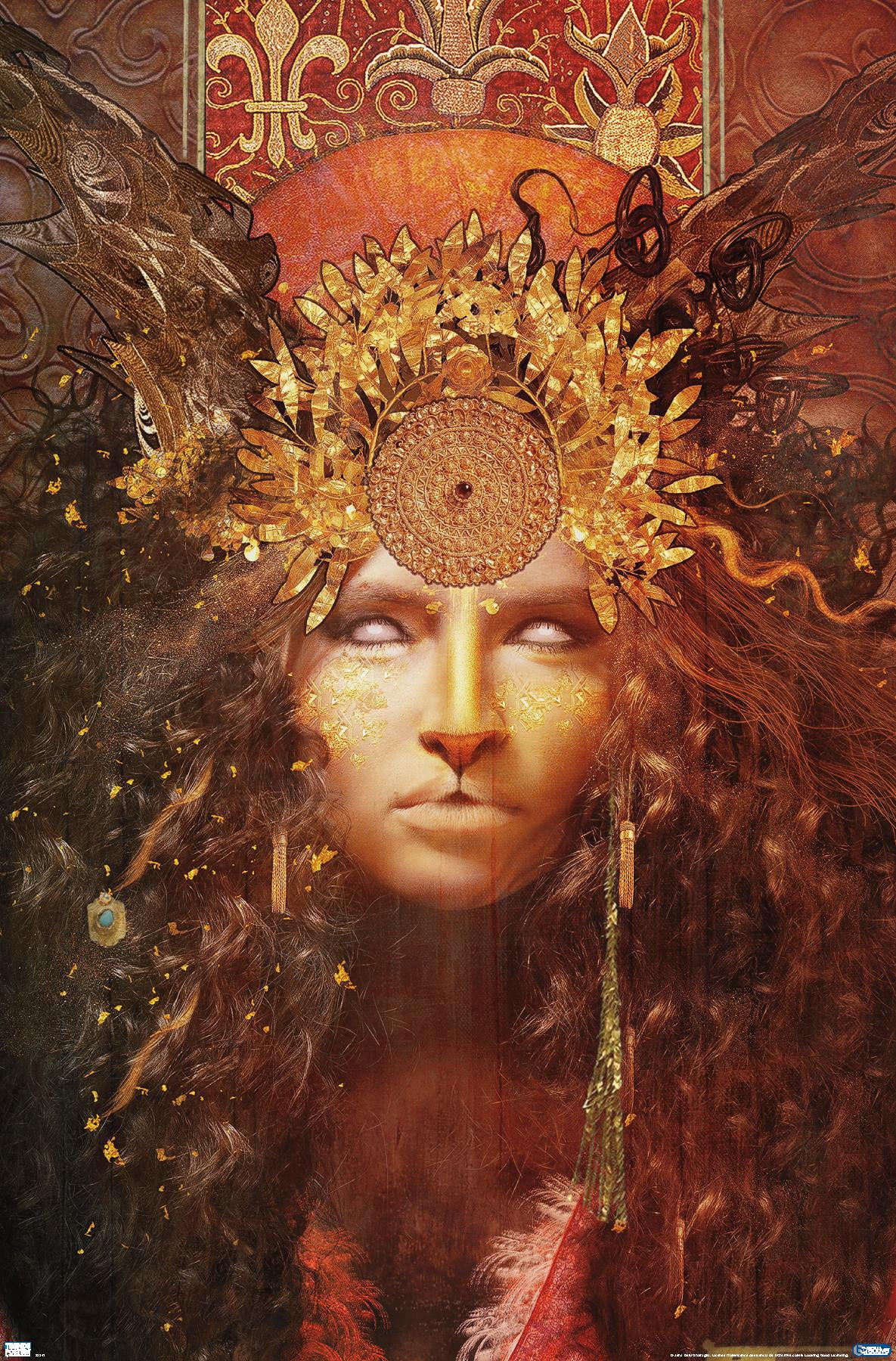 Jena DellaGrottaglia: Cosmic Zodiac - Leo Wall Poster, 14.725" x 22.375"