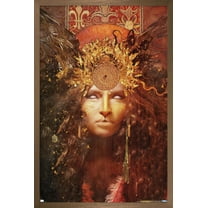 Jena DellaGrottaglia: Cosmic Zodiac - Leo Wall Poster, 22.375" x 34" Framed