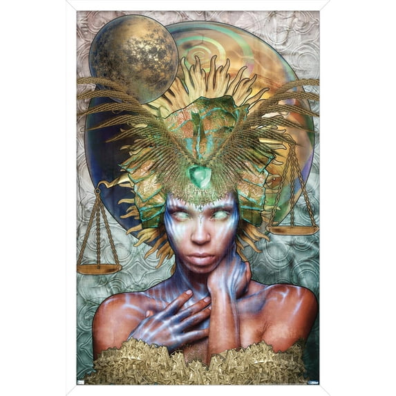 Jena DellaGrottaglia: Cosmic Zodiac - Libra Wall Poster, 14.725" x 22.375" Framed