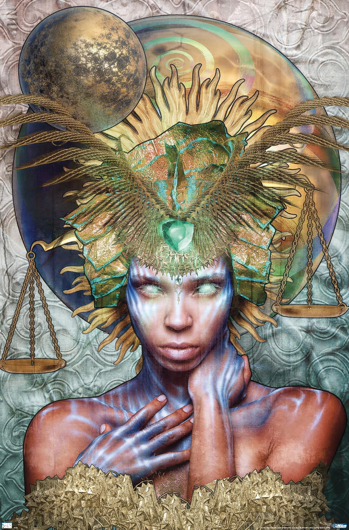 Jena DellaGrottaglia: Cosmic Zodiac - Libra Wall Poster, 22.375" x 34"