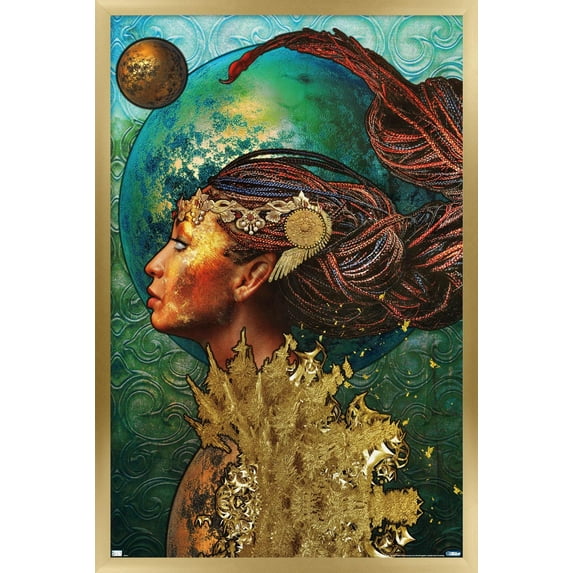 Jena DellaGrottaglia: Cosmic Zodiac - Scorpio Wall Poster, 14.725" x 22.375" Framed