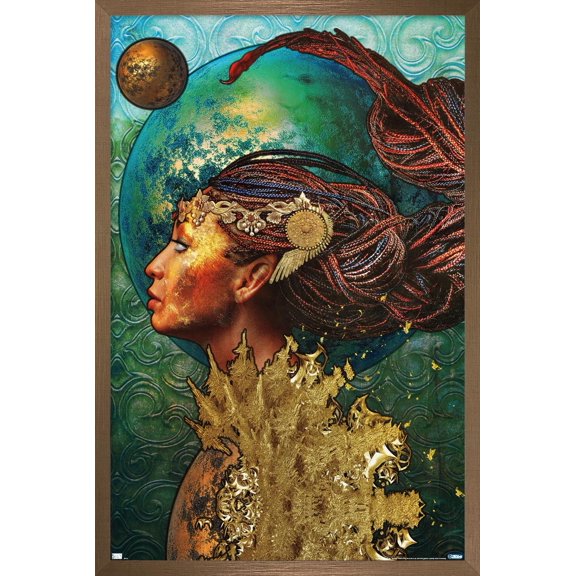 Jena DellaGrottaglia: Cosmic Zodiac - Scorpio Wall Poster, 14.725" x 22.375" Framed