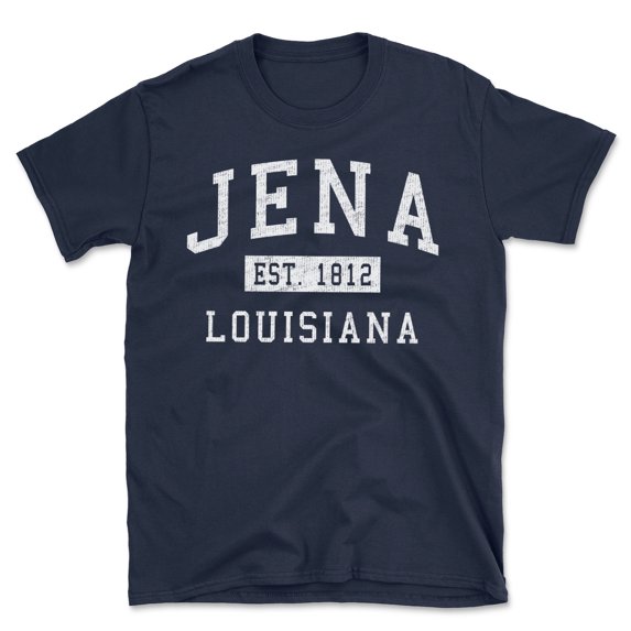 Jena Louisiana Classic Established Men's Cotton T-Shirt