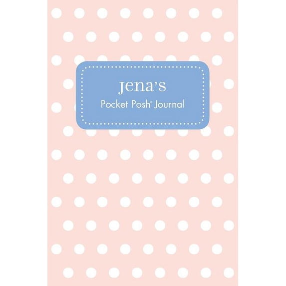 Jena's Pocket Posh Journal, Polka Dot, (Paperback)
