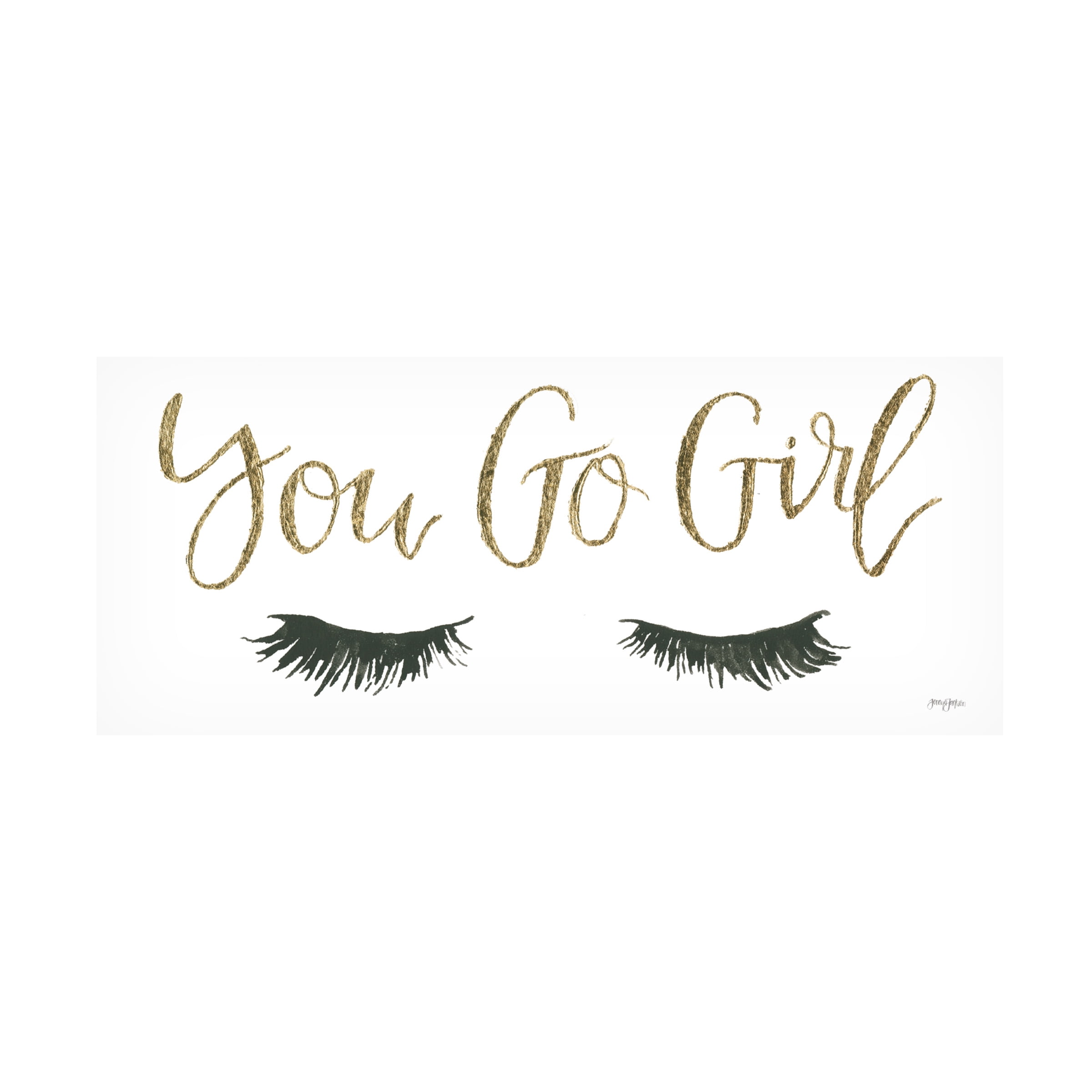 Jenaya Jackson 'Girl Power V' Canvas Art