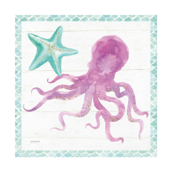 Jenaya Jackson 'Mermaid Friends V' Canvas Art