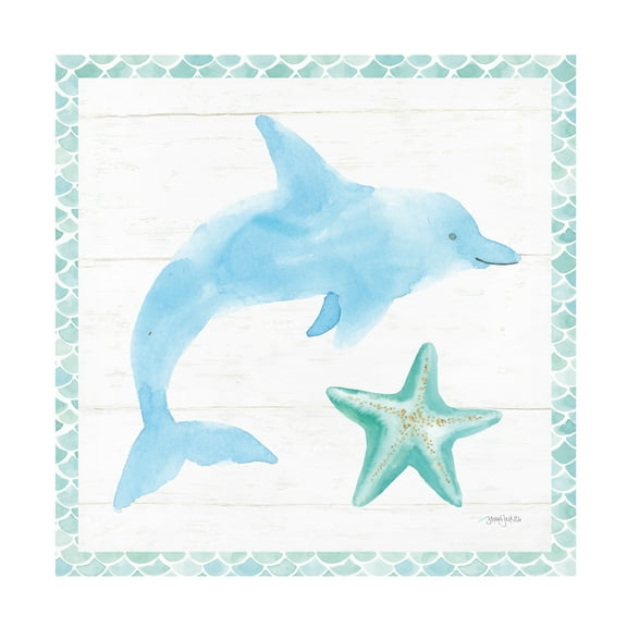 Jenaya Jackson 'Mermaid Friends VIII' Canvas Art