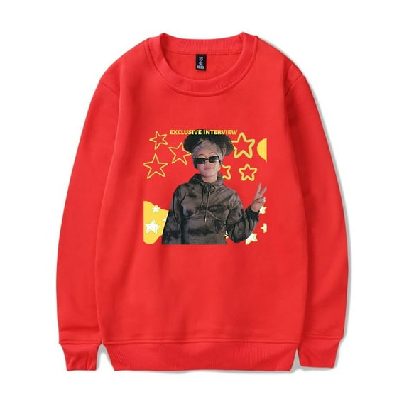 Jenevieve Merch O-Neck Crewneck Pullover Casual Long Sleeve Sweatshirt Men/Women Style3