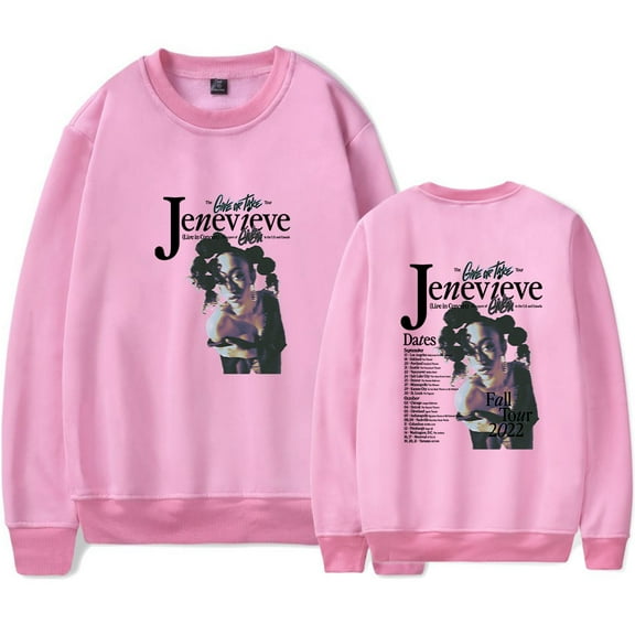 Jenevieve Merch O-Neck Crewneck Pullover Casual Long Sleeve Sweatshirt Men/Women Style5