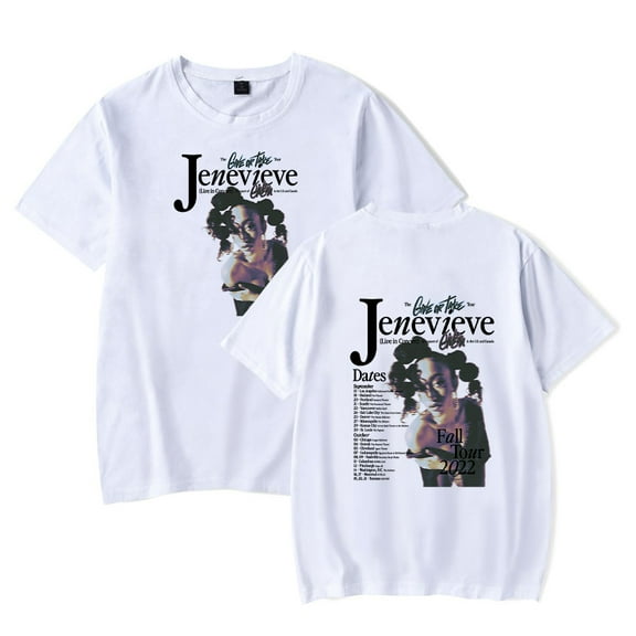 Jenevieve T-Shirt Merch Summer Women/Men Unisex Short Sleeve Tshirt Hiphop Fashion Streetwear Style4
