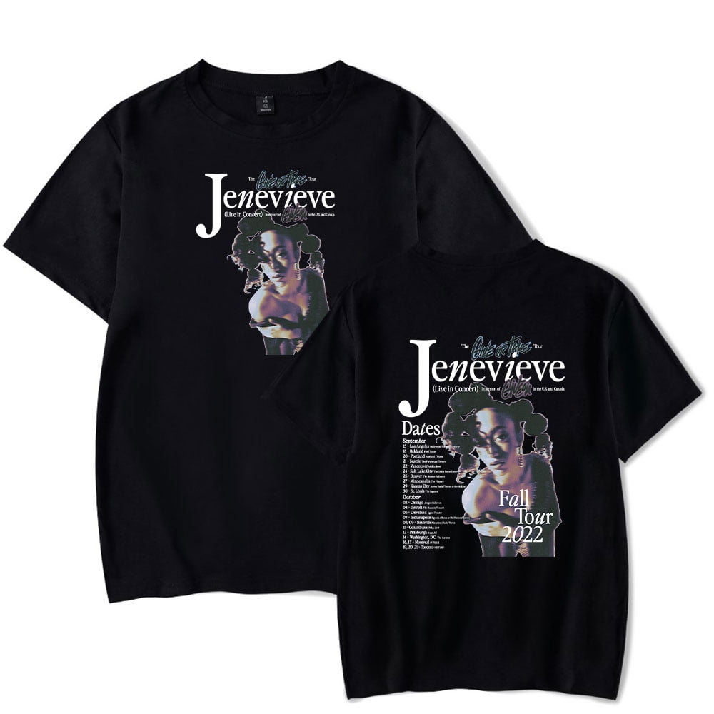 Jenevieve T-Shirt Merch Summer Women/Men Unisex Short Sleeve