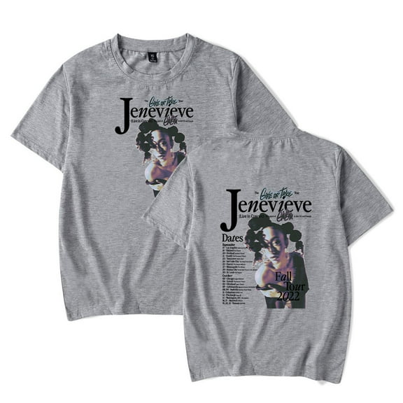 Jenevieve T-Shirt Merch Summer Women/Men Unisex Short Sleeve Tshirt Hiphop Fashion Streetwear Style5