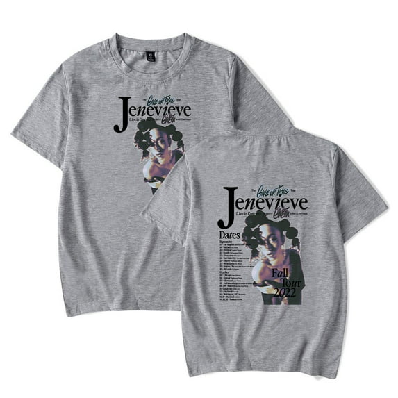 Jenevieve T-Shirt Merch Summer Women/Men Unisex Short Sleeve Tshirt Hiphop Fashion Streetwear Style5