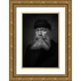 thumbnail image 1 of Jenkins, Gareth 23x32 Gold Ornate Wood Framed with Double Matting Museum Art Print Titled - Old Sailor, 1 of 4