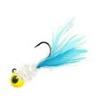 thumbnail image 1 of Jenko Fishing Kevin Rogers Warbird Hand Tied Jig Yellow/White/Blue 1/4 oz, 1 of 1