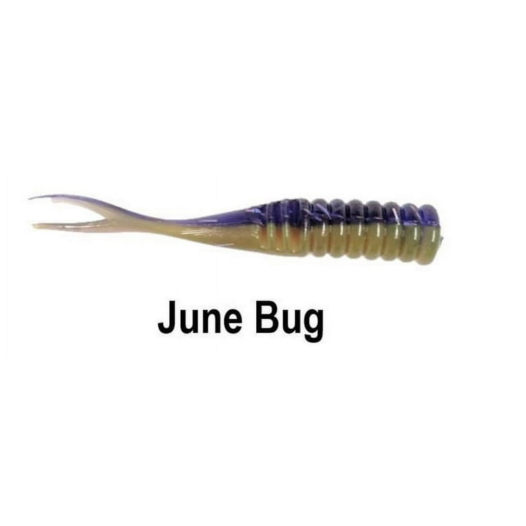 Jenko JMJ2-JB Mermaid Junebug 2.5 Jig Fishing Lures (15 Pack)