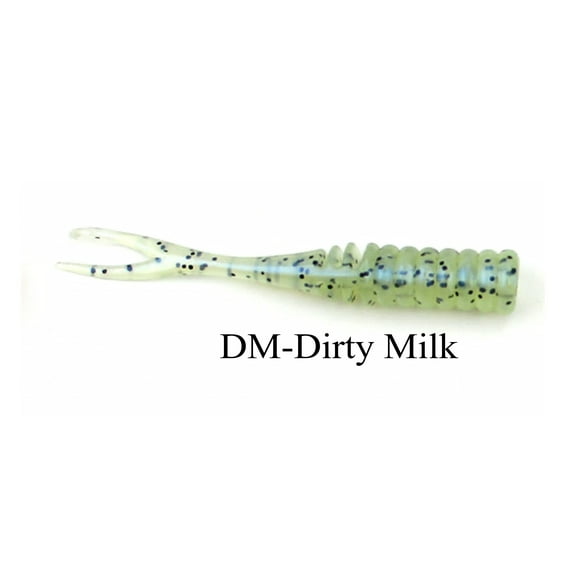 Jenko Mermaid Jig 2.5'' Dirty Milk 15pk Soft Plastic Fishing Lure