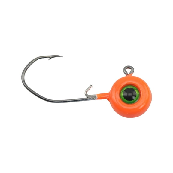 Jenko Slasher Crappie Jig Head, Orange, 1/8 oz