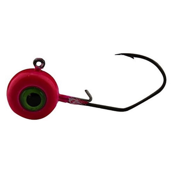 Jenko Slasher Crappie Jig Head, Pink, 1/32 oz