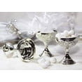 thumbnail image 1 of JenlyFavors Plastic Chalice Cup Silver (12 Pieces), 1 of 2