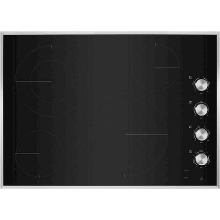 JennAir - 30" Electric Cooktop - Black
