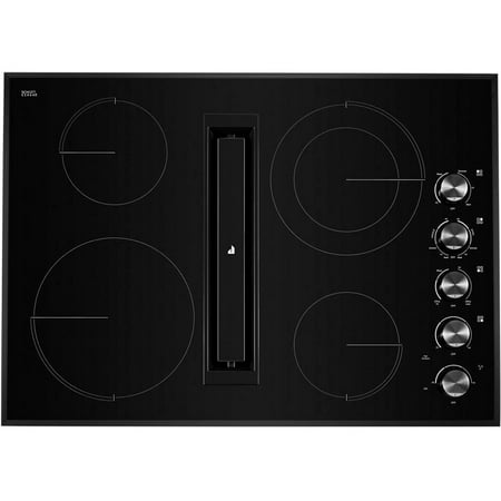 JennAir - JX3 Euro-Style 30" Built-In Electric Cooktop - Black