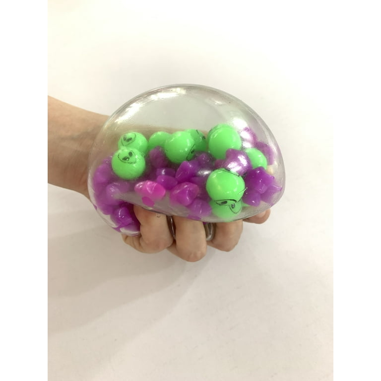 JennZ 4in Galaxy Glow in the Dark DNA Ball