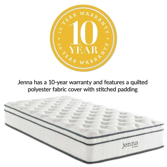 Jenna 10" Innerspring Mattress - Restful Sleep, Optimal Support, Convenient Delivery