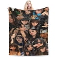 thumbnail image 1 of Jenna Actors Ortega Blanket Throw Blanket Soft Microfiber Blankets for Living Room Couch Sofa Bedroom 50"x40", 1 of 1