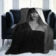 thumbnail image 1 of Jenna Ortega Blanket Anti-pilling Throw Blanket Plush Blanket Lightweight & Ultra-soft, Warm & Comfy Flannel Fleece Blanket for Couch, Bed, Sofa, 60x80, 1 of 6