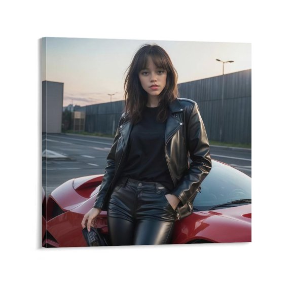 Jenna Ortega Poster (11) Picture Print Wall Art Poster Painting Canvas Posters Artworks Gift Room Aesthetic 28x28inch(70x70cm)