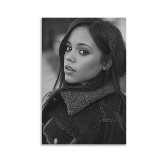Jenna Ortega Poster (56) Poster Cool Artworks Painting Wall Art Canvas Prints Hanging Picture Home Decor Posters Gift 16x24inch(40x60cm)