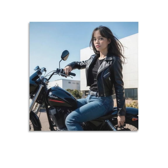 Jenna Ortega Poster (8) Art Poster Canvas Painting Decor Wall Print Photo Gifts Home Modern Decorative Posters 20x20inch(50x50cm)
