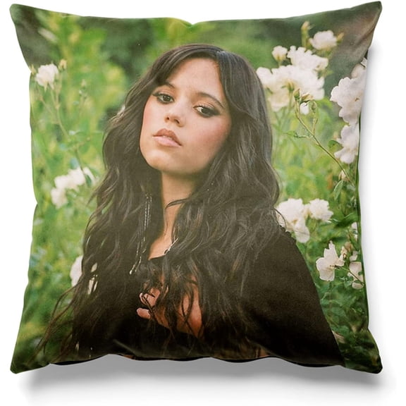 Jenna Ortega Square Throw Pillow Case Cushion Cover Pillowcase 18'''' x 18'''' (45cm x 45cm)