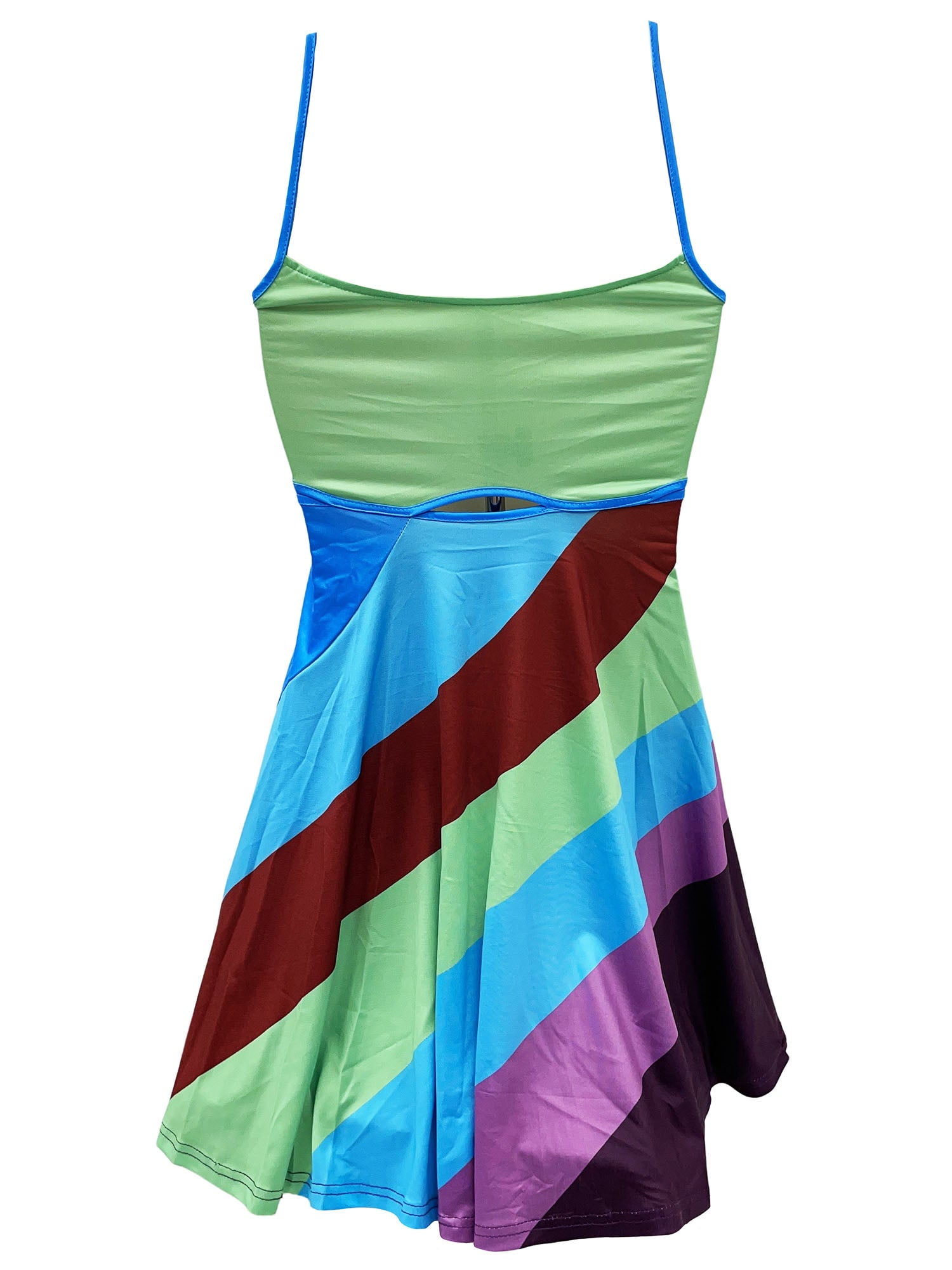 space dress Space Disco Women's Silver Mini Dance Dress for Women, Polyester, Hand Wash Cold