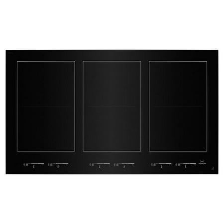 JennAir - 36" Built-In Electric Induction Cooktop - Black