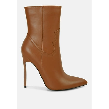 Jenner High Heel Cowboy Ankle Boots